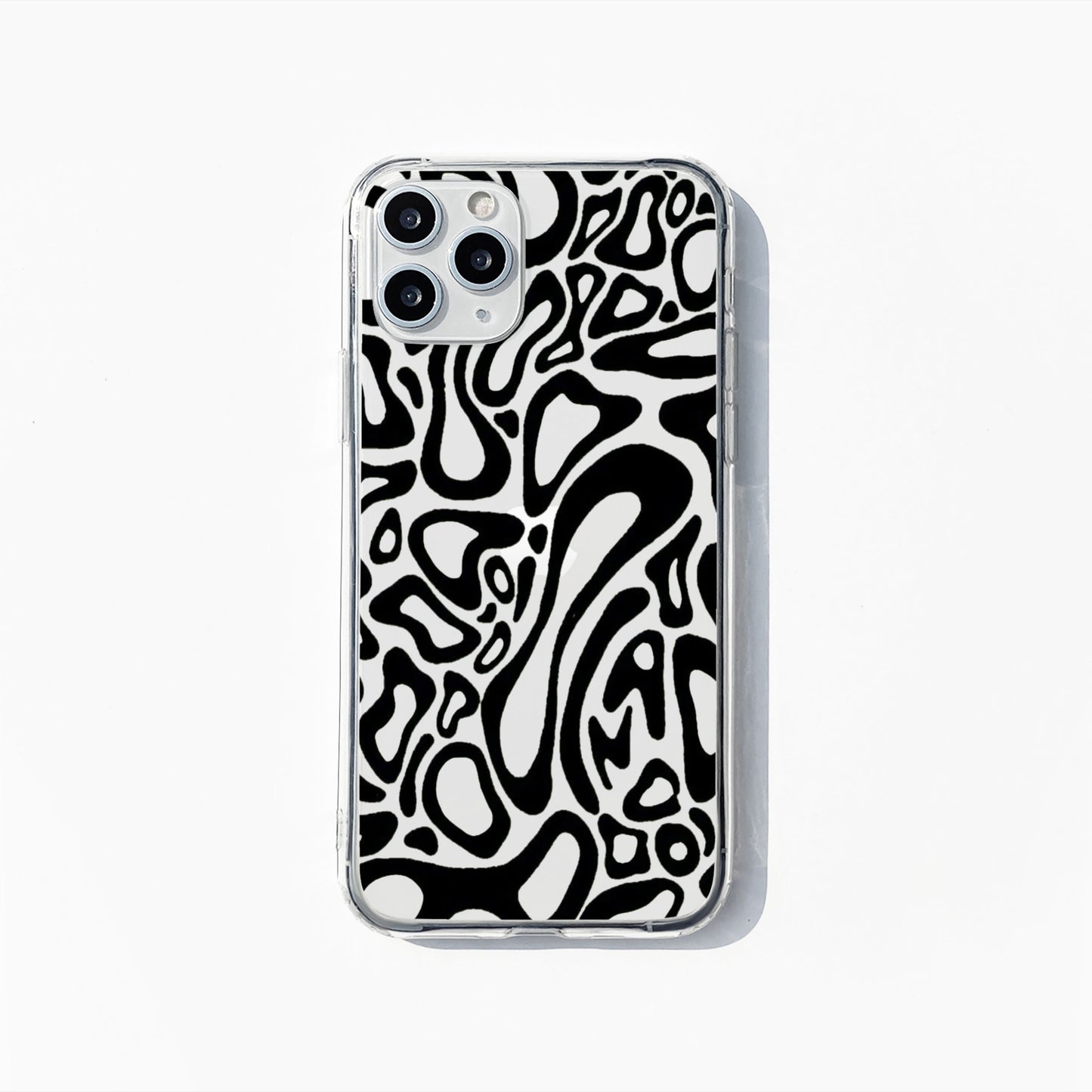 Black Circles Pattern Phone Case