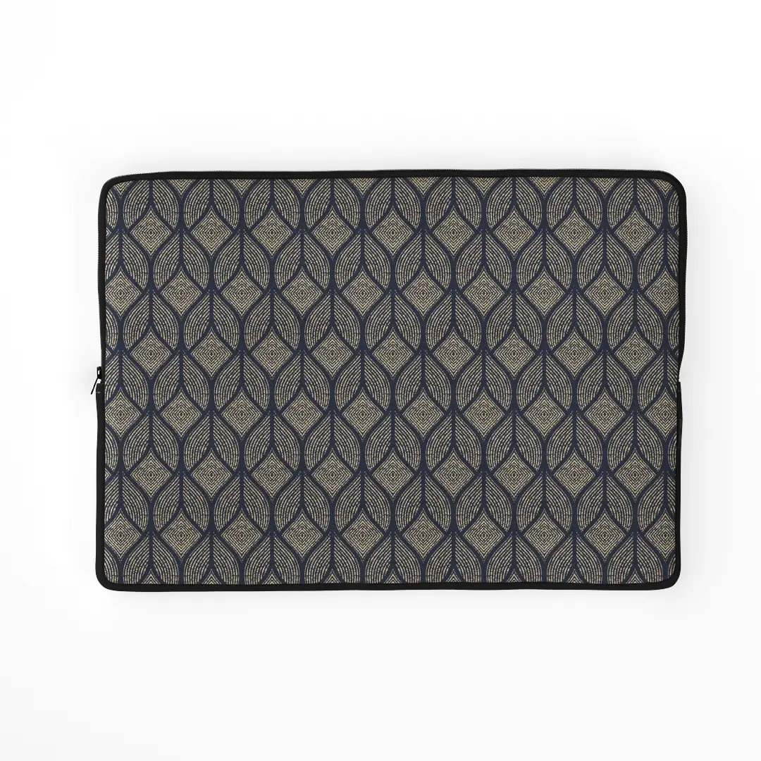 Gold Pattern Laptop Sleeve