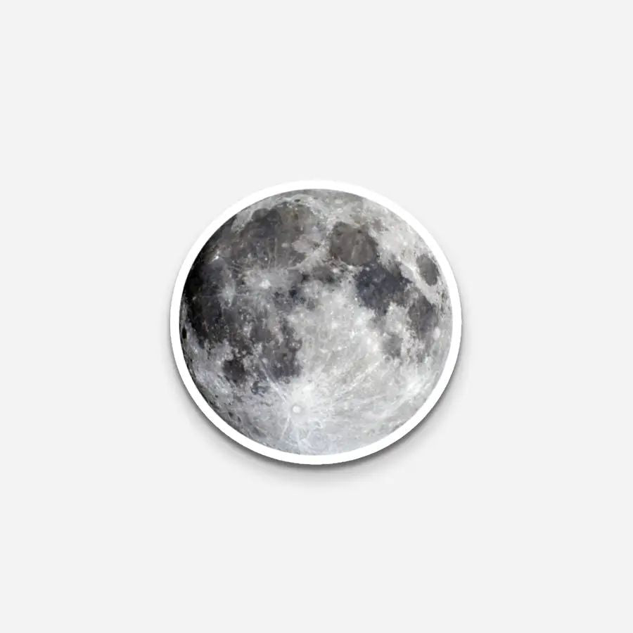 The Moon Sticker