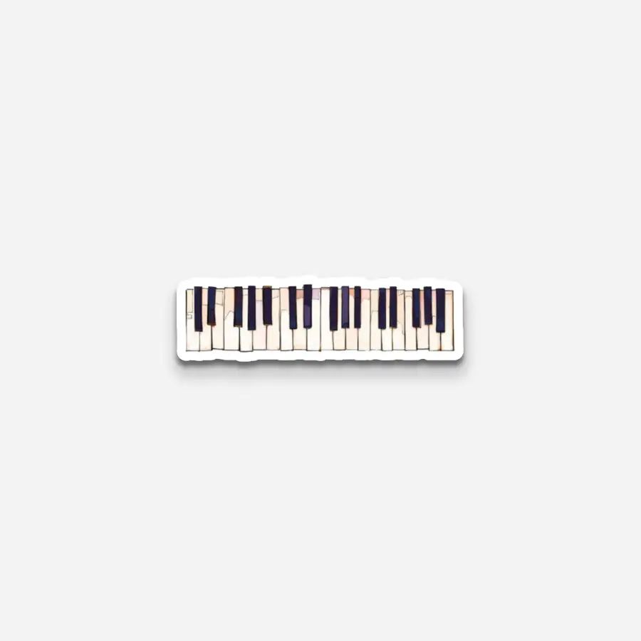 Piano Sticker