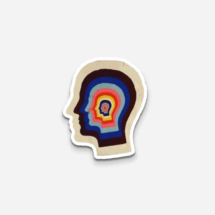 Aesthetic head Stickers