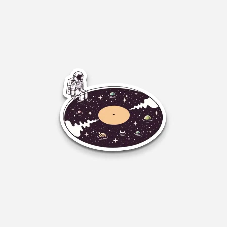 Wondering Space Sticker