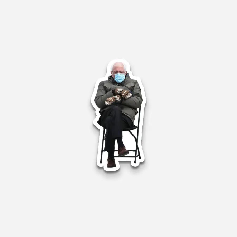 Bernie Sanders Meme Sticker