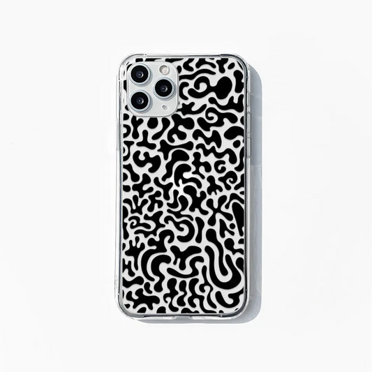 Black lines Pattern Phone Case