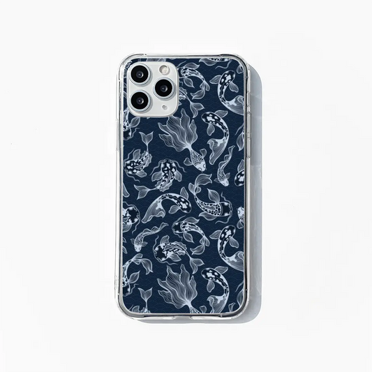 Blue Fish Aesthetic Phone Case