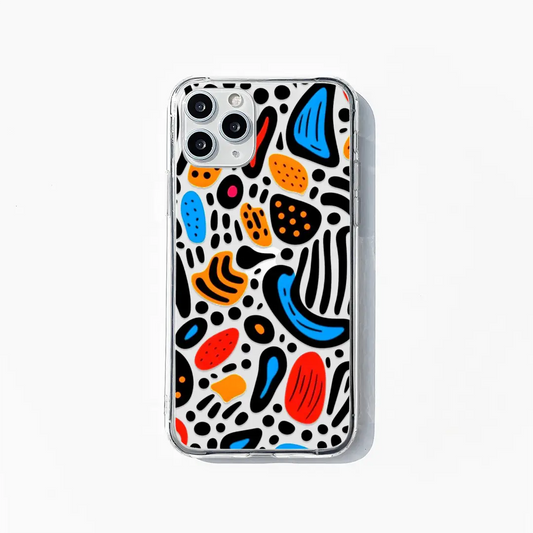 Colored Pattern Phone Case