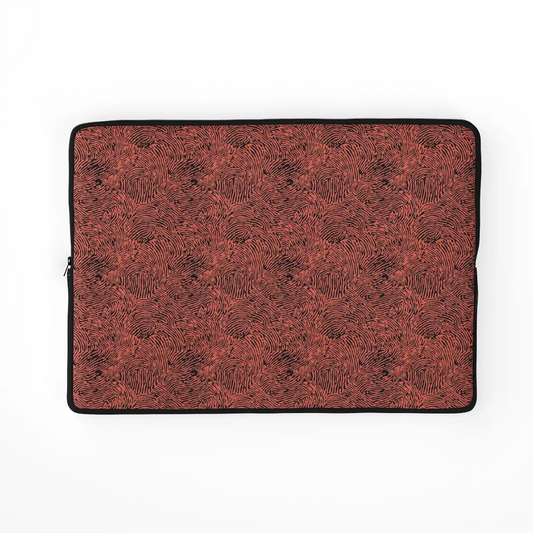 Finger Print Pattern Style Laptop Sleeve