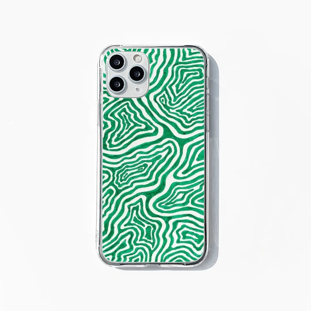 Green Pattern Phone Case