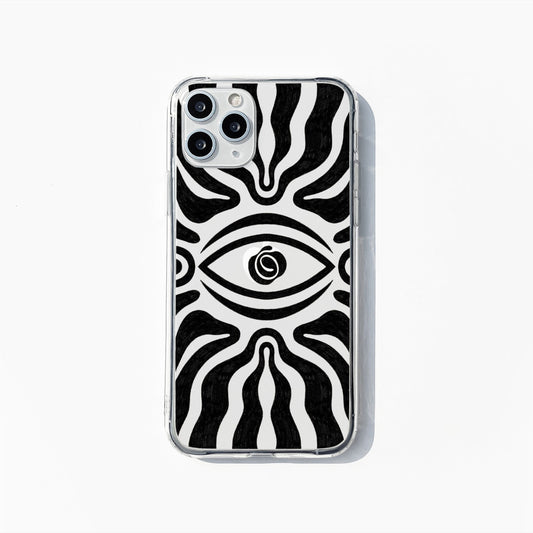 Optical Illusion With Eye And Mind Phone Case