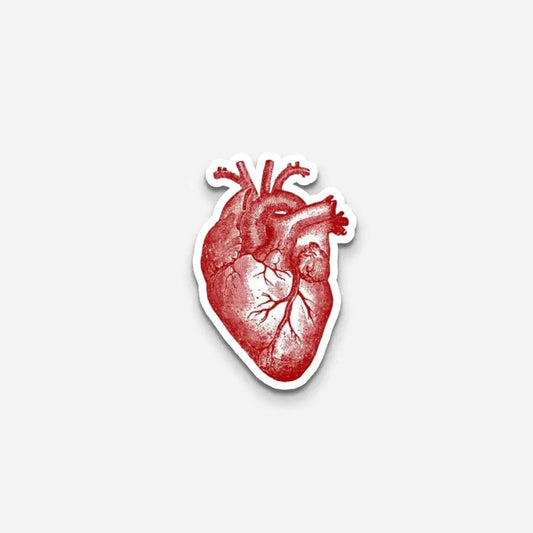 Red Heart Sticker