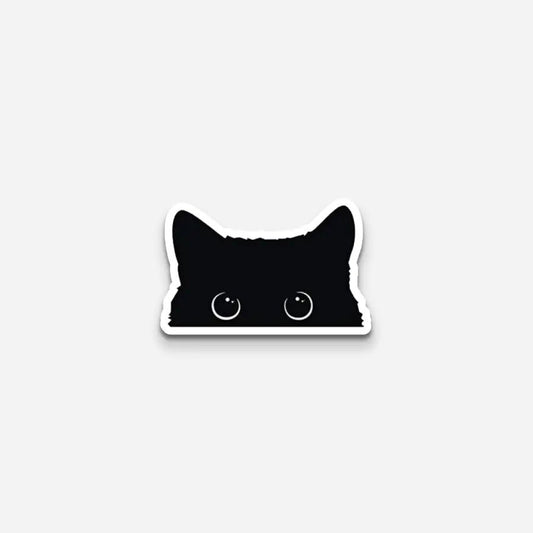 Cute Black Cat Sticker