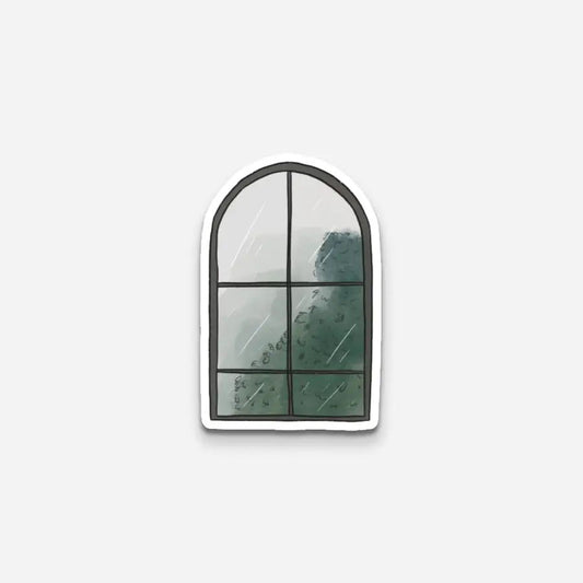 Rain Window Sticker