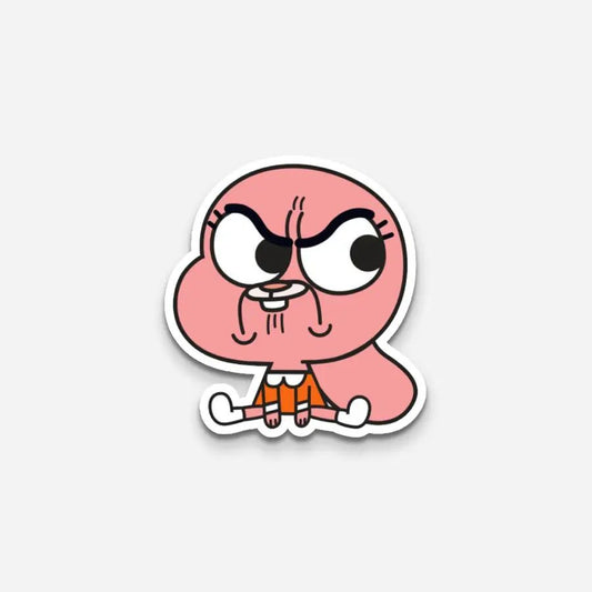 Angry Rabbit Sticker