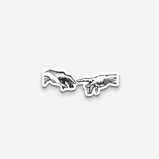 the creation of adam sticker