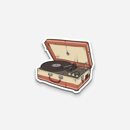 Old Time Music Box Sticker