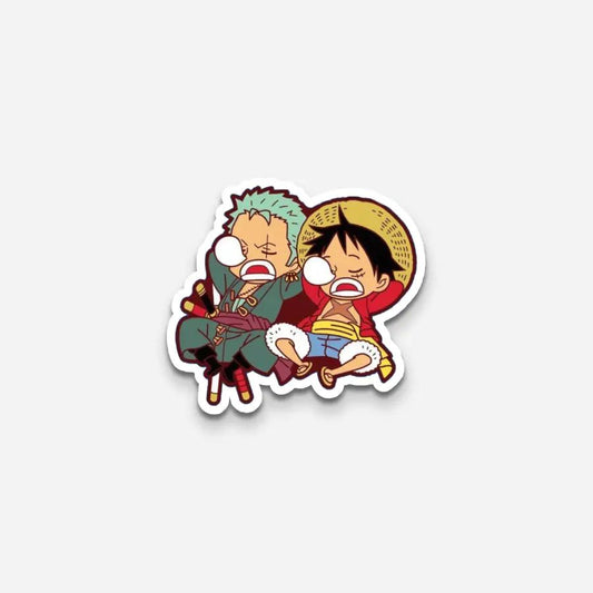 Luffy & Zoro Sticker